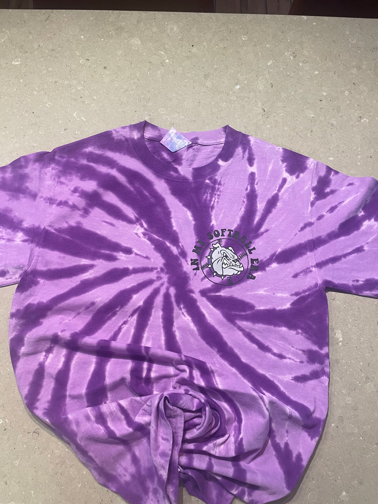 In my Softball Era Tie-dye Tee