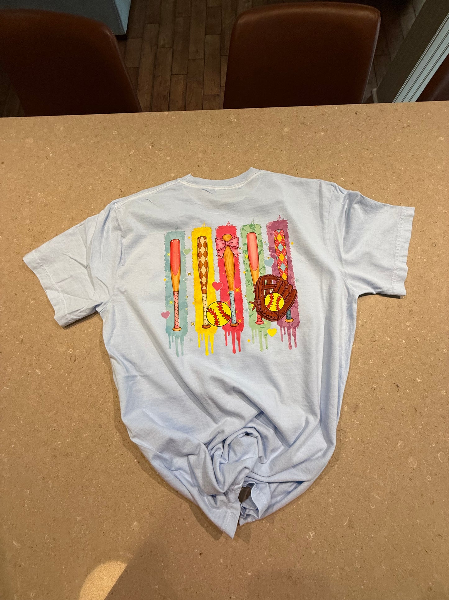 Drip bats Tee