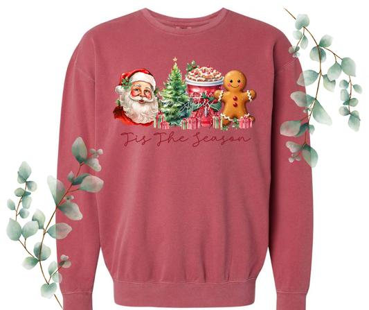 Tis’ the Season Comfort Colors Crew