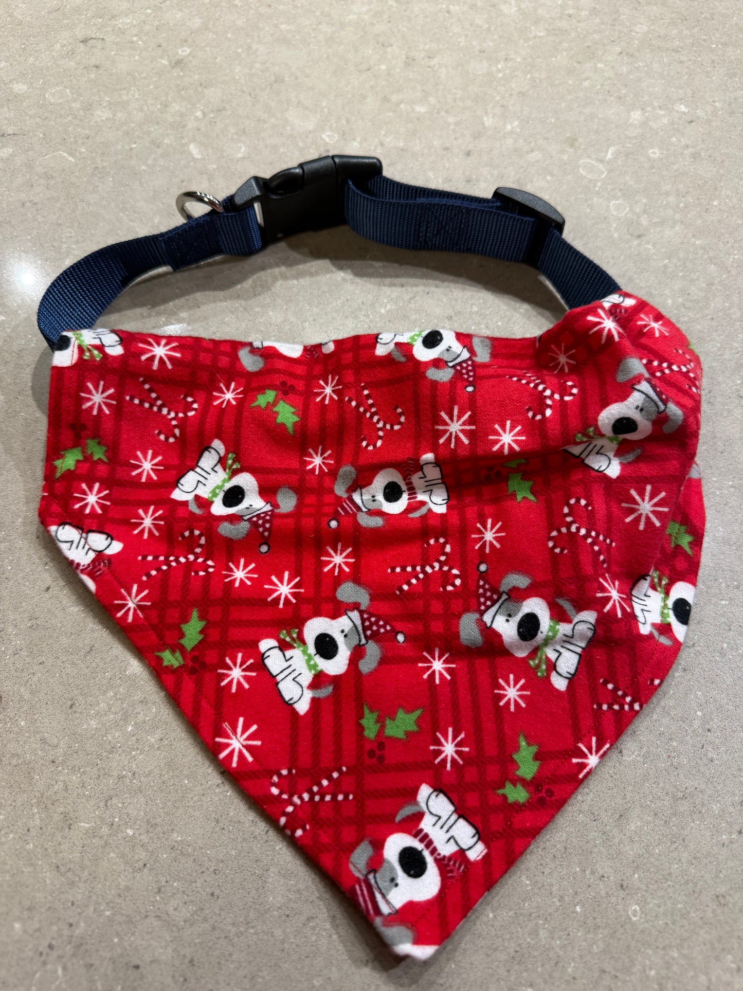 Holiday X-Small Personalized Doggie Scarf