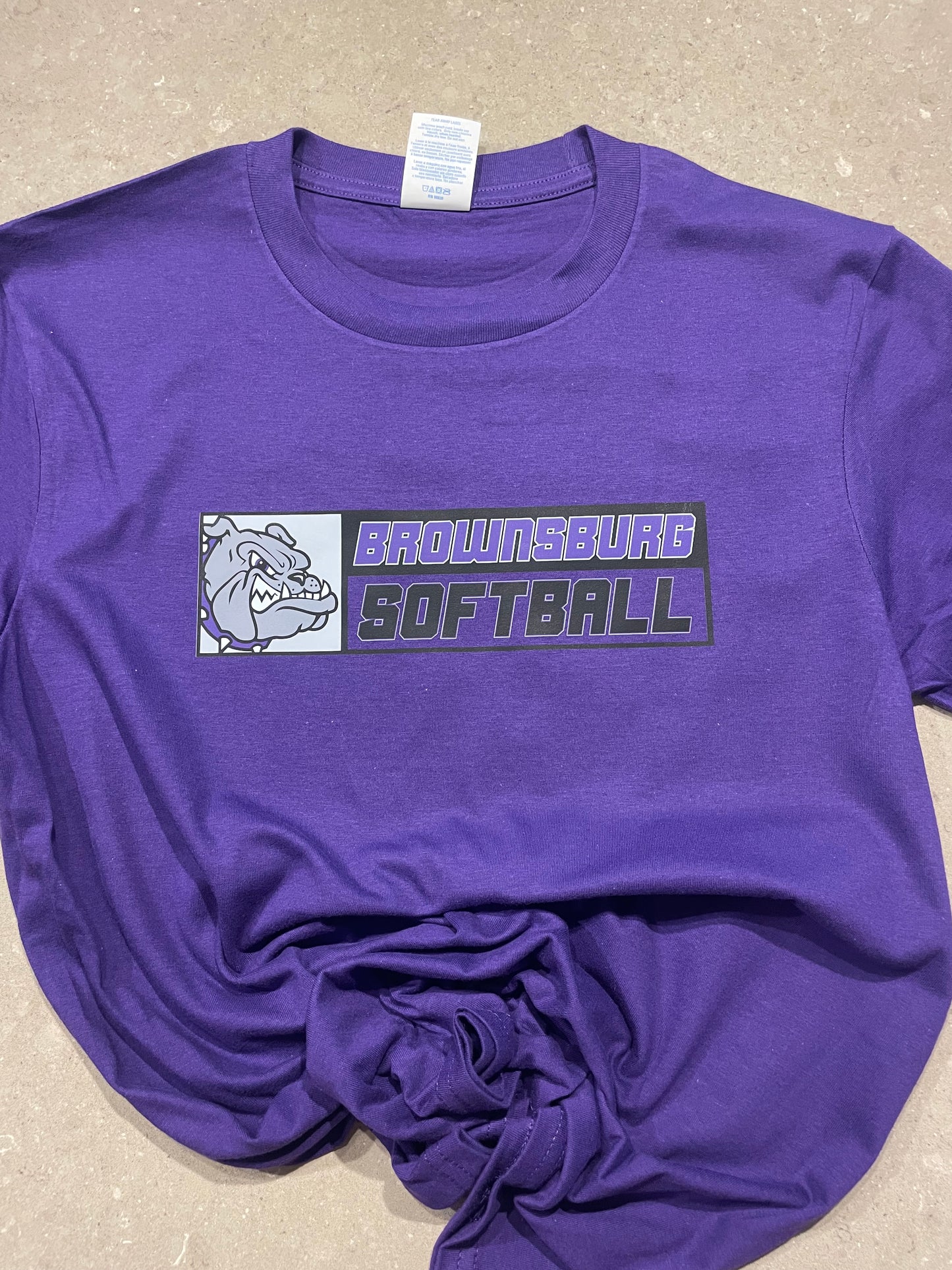 Brownsburg Dogs Softball T-Shirt