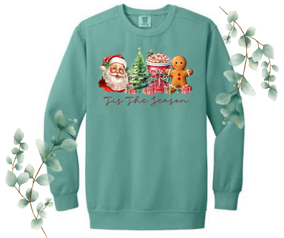 Tis’ the Season Comfort Colors Crew