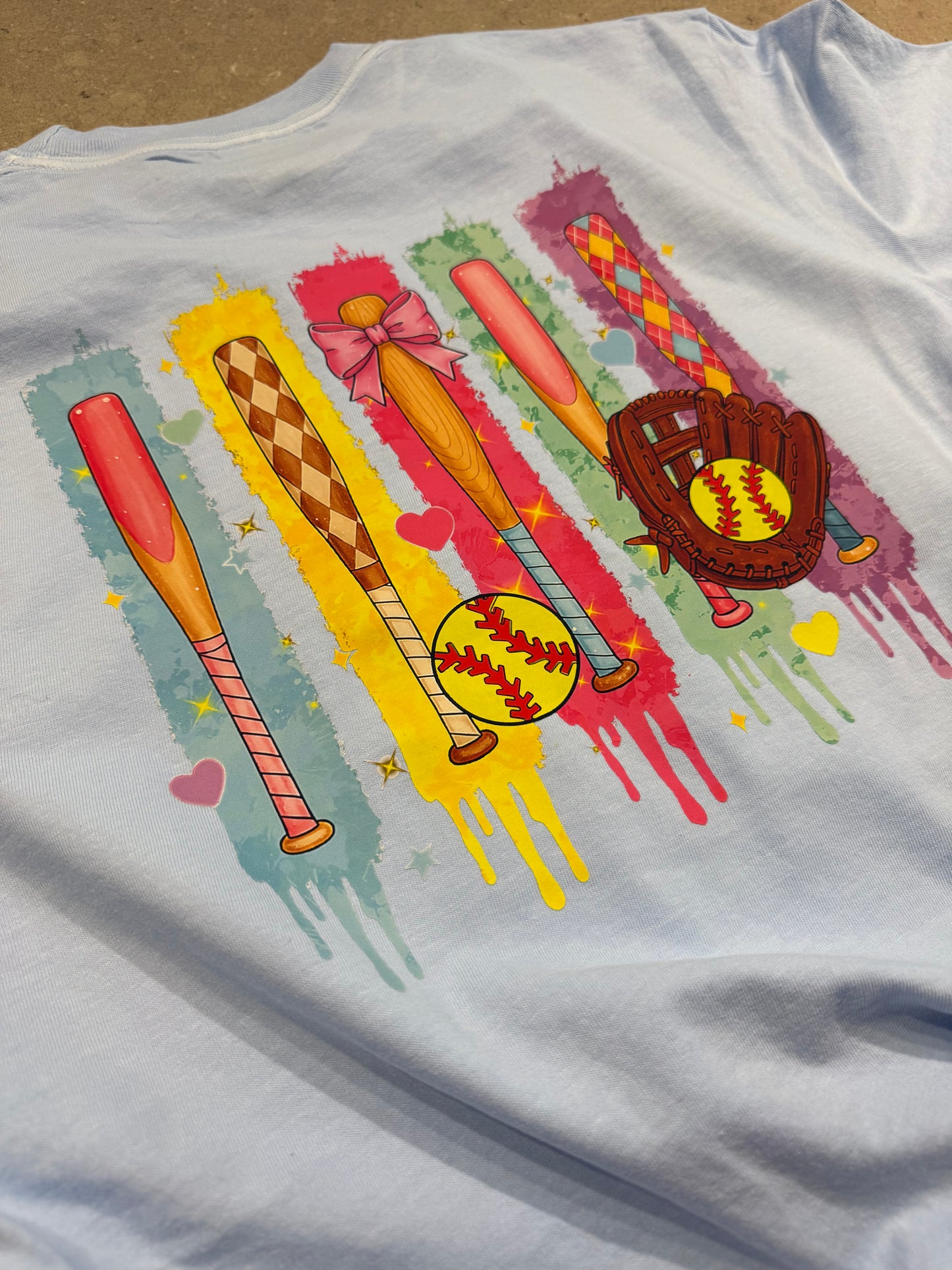 Drip bats Tee