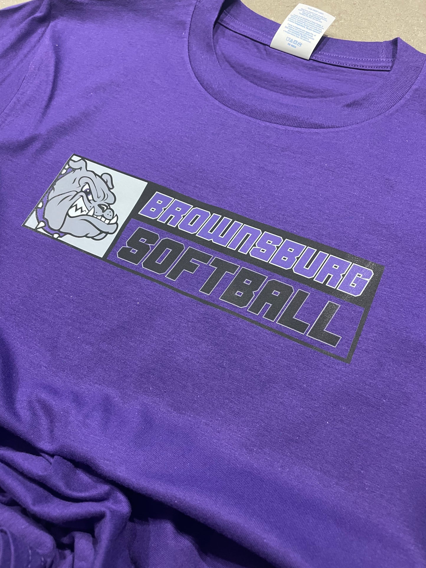 Brownsburg Dogs Softball T-Shirt