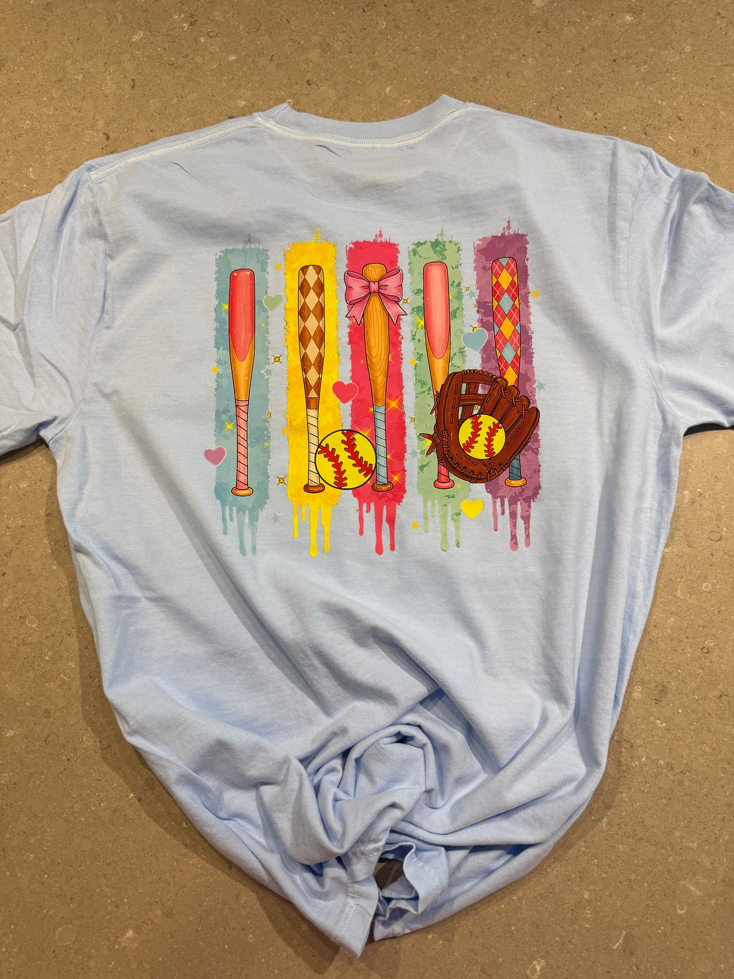 Drip bats Tee