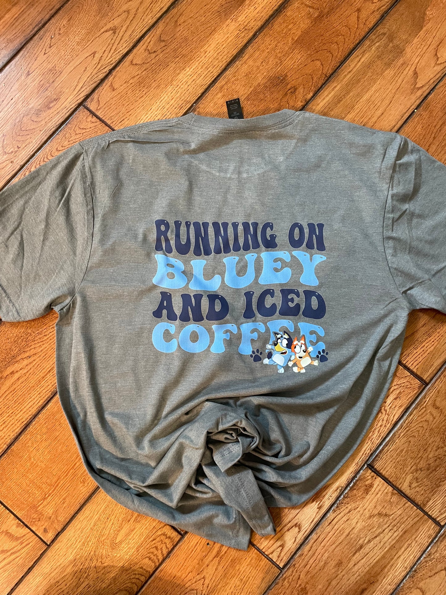 Running on Bluey & Iceed Coffee