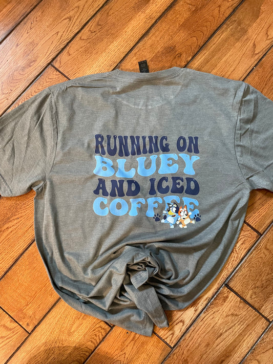 Running on Bluey & Iceed Coffee