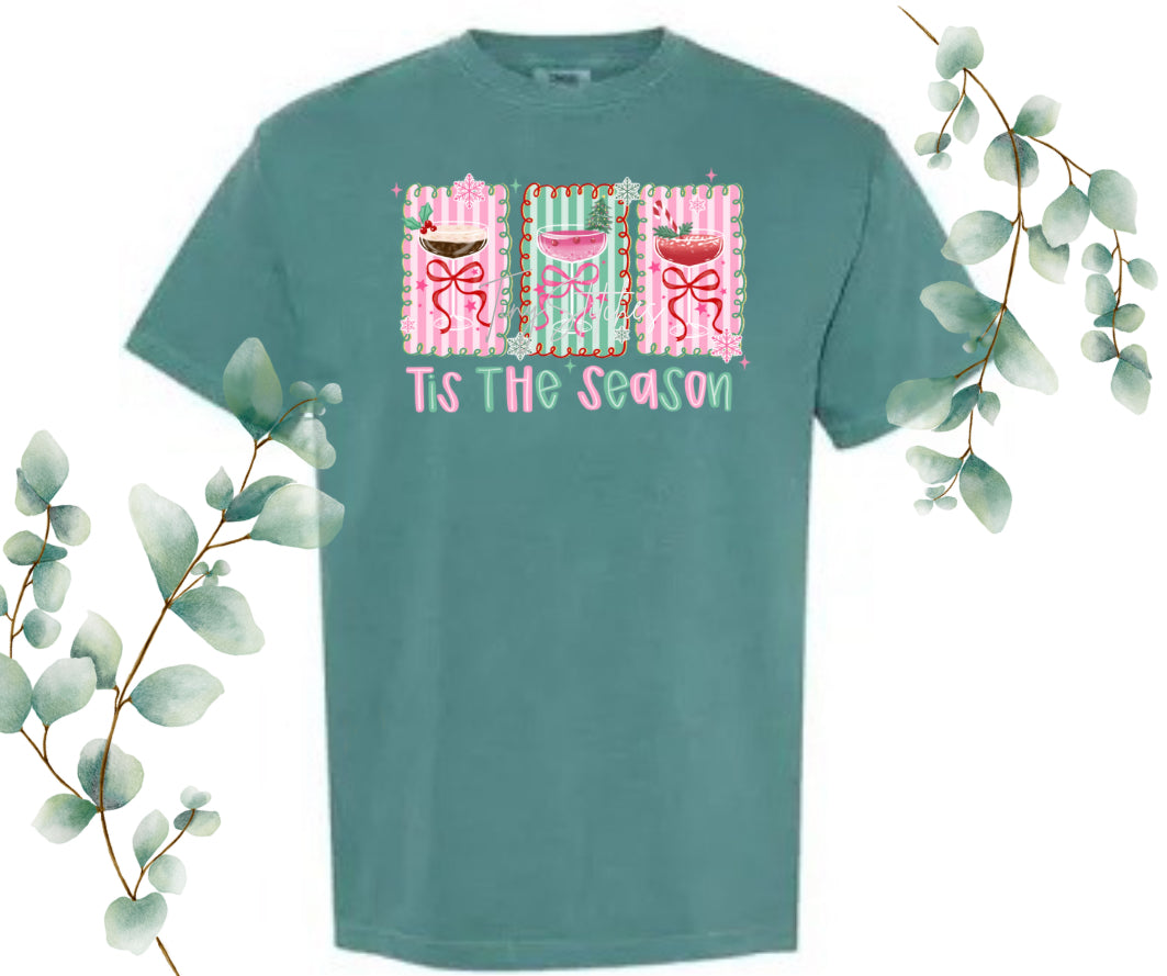Tis The Season Comfort Colors Tee