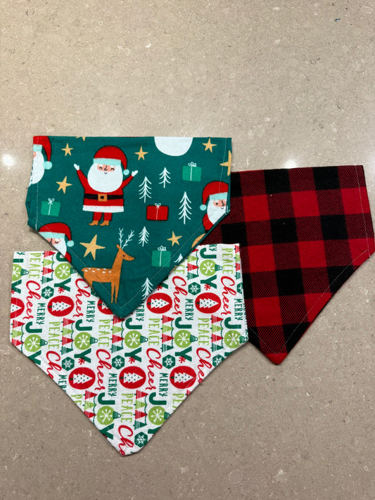 Holiday Medium Personalized Doggie Scarf