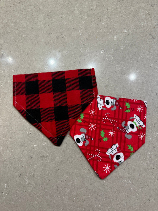 Holiday X-Small Personalized Doggie Scarf
